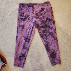DSG Purple Tie-Dye Leggings